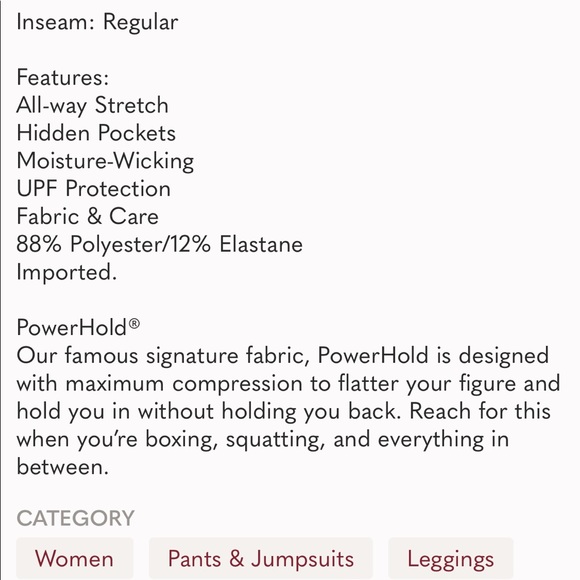 Fabletics Ultra High-Waisted PowerHold Legging - Picture 4 of 7